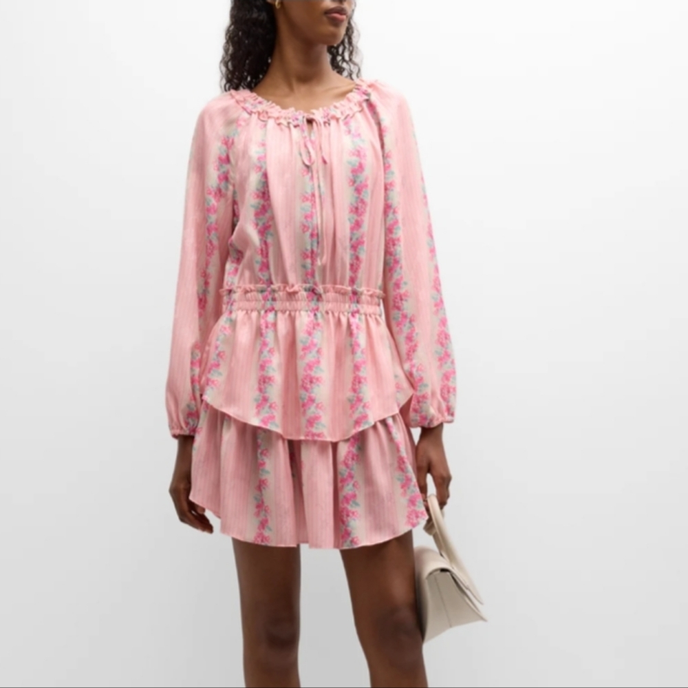 LOVESHACKFANCY POPOVER DRESS